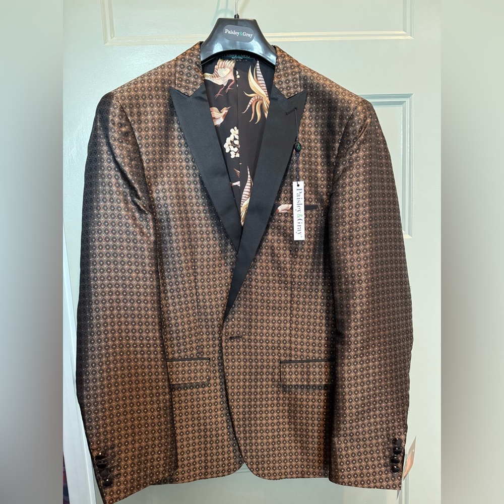 Paisley & Gray Tuxedo Jacket